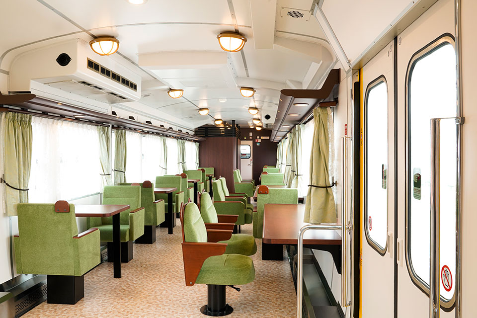 etSETOraの車内・車窓