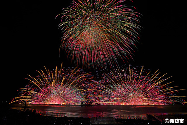 第77回諏訪湖祭湖上花火大会(イメージ)