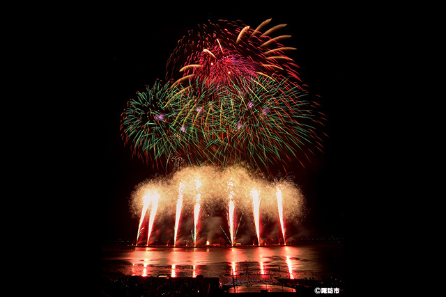 諏訪湖祭湖上花火大会 イメージ