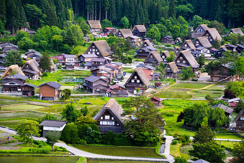 世界遺産 白川郷・五箇山の合掌造り集落